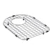 Moen GA746B Stainless D Shape Rear Drain Bottom Grid Accessory 13" x 16.5", satin stainless