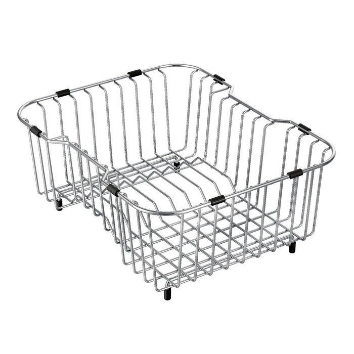 Moen GA821 Stainless Steel D Shape Rinse Basket Accessory 14" x 16", satin stainless