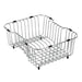 Moen GA821 Stainless Steel D Shape Rinse Basket Accessory 14" x 16", satin stainless