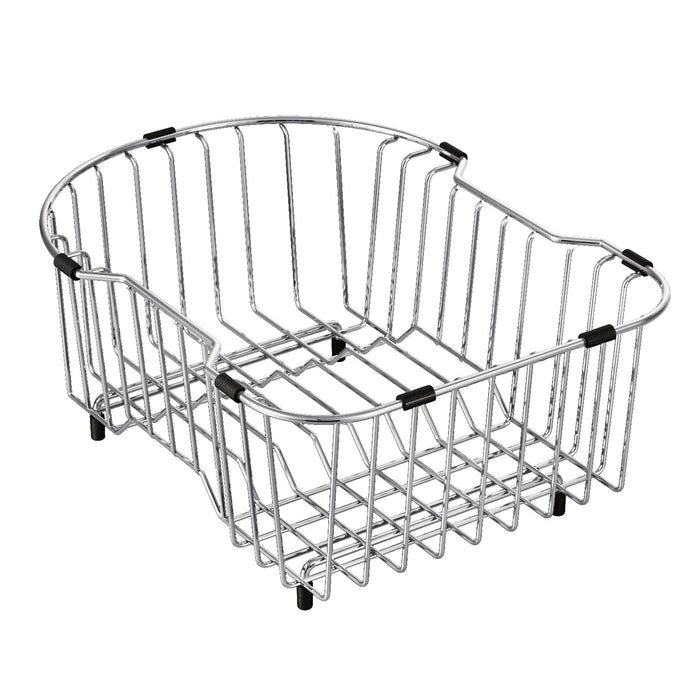 Moen GA841 Stainless Steel D Shape Rinse Basket Accessory 13" x 16.5", satin stainless