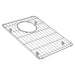 Moen GGA58 Stainless Rear Drain Grid, satin stainless