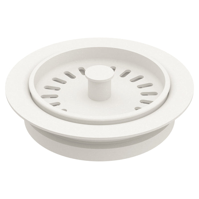 Moen GGA61 N/A Or Unfinished Disposer Flange, white