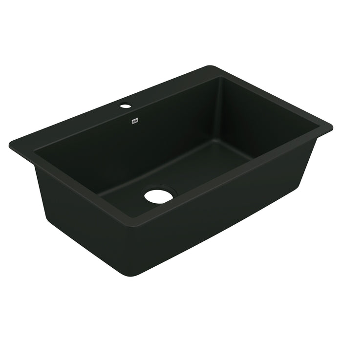 Moen Host GGB3026 Granite granite single bowl dual mount sink