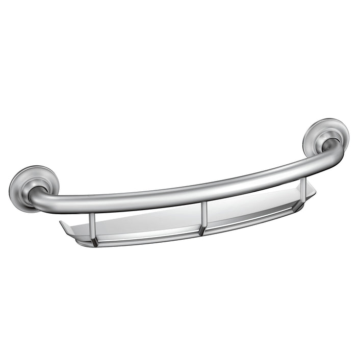 Moen LR2356 16" Grab Bar With Shelf
