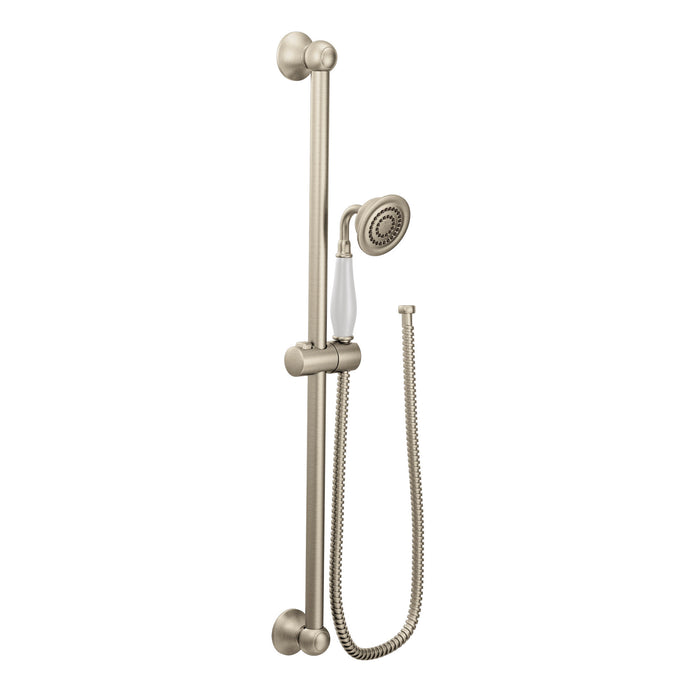 Moen Weymouth S12107EP Eco-Performance Handshower, brushed nickel