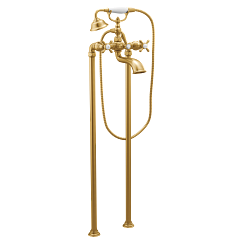 Moen Weymouth S22105 Two-Handle Tub Filler Includes Hand Shower