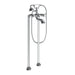 Moen Weymouth S22105 Two-Handle Tub Filler Includes Hand Shower, chrome
