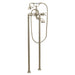 Moen Weymouth S22105 Two-Handle Tub Filler Includes Hand Shower, polished nickel