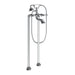 Moen Weymouth S22110 Two-Handle Tub Filler Includes Hand Shower, chrome