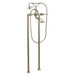 Moen Weymouth S22110 Two-Handle Tub Filler Includes Hand Shower, polished nickel