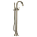 Moen Doux S3105 One-Handle Tub Filler Includes Hand Shower, brushed nickel