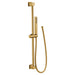 Moen S3880EP Square Hh W/Slide Bar Chr, brushed gold