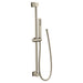 Moen S3880EP Square Hh W/Slide Bar Chr, brushed nickel