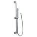 Moen S3880EP Square Hh W/Slide Bar Chr, chrome