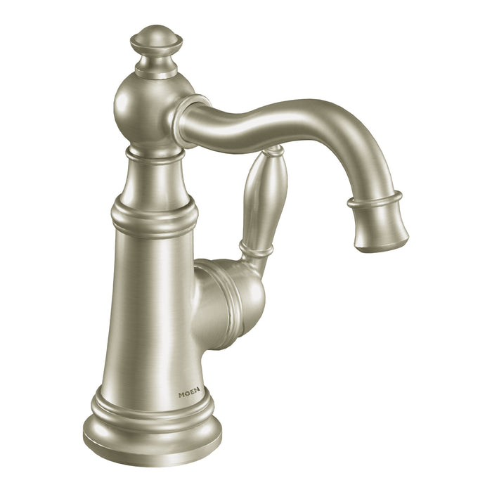 Moen Weymouth S42107 One-Handle Bathroom Faucet, brushed nickel