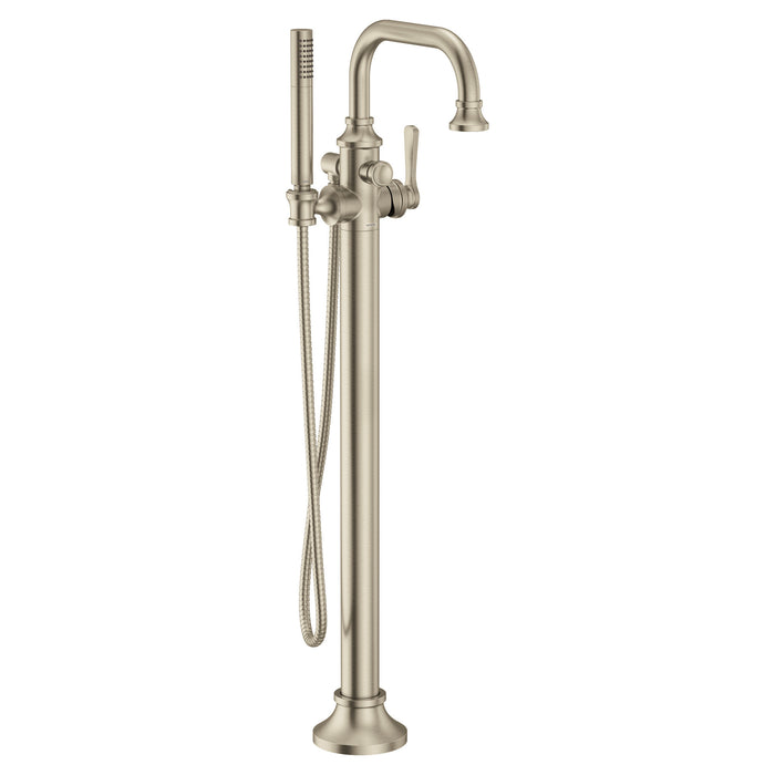 Moen Colinet S44507 One-Handle Tub Filler Includes Hand Shower, brushed nickel