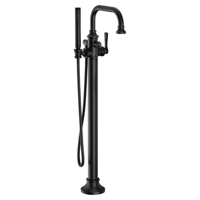 Moen Colinet S44507 One-Handle Tub Filler Includes Hand Shower, matte black