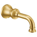 Moen Colinet S5001 Nondiverter Spouts, brushed gold