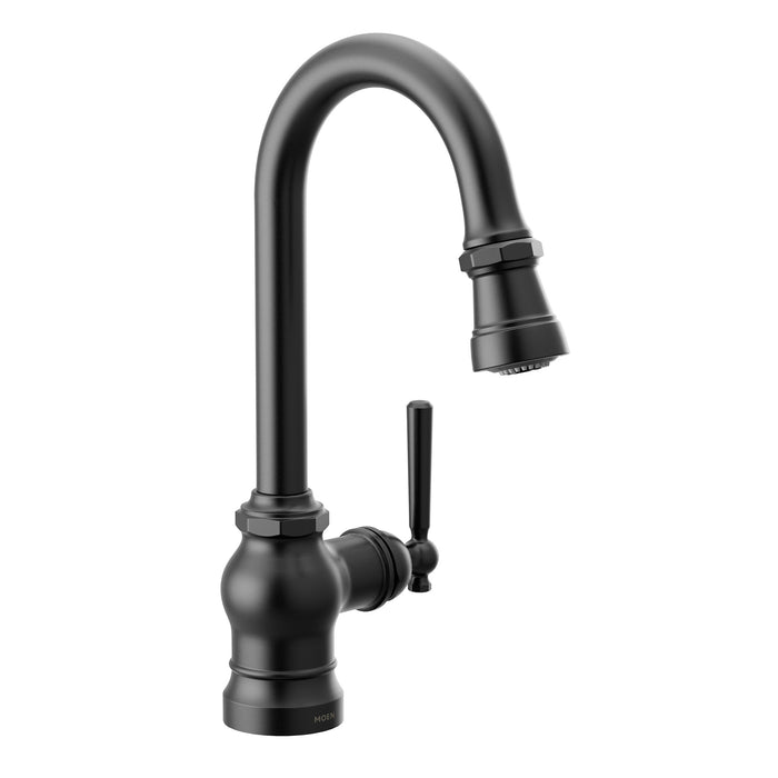 Moen Paterson S52003 One-Handle Pulldown Single Mount Bar Faucet