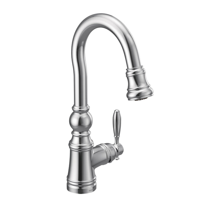 Moen Weymouth S53004 One-Handle Pulldown Bar Faucet