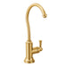 Moen Reyes S5510 One-Handle Beverage Faucet, brushed gold
