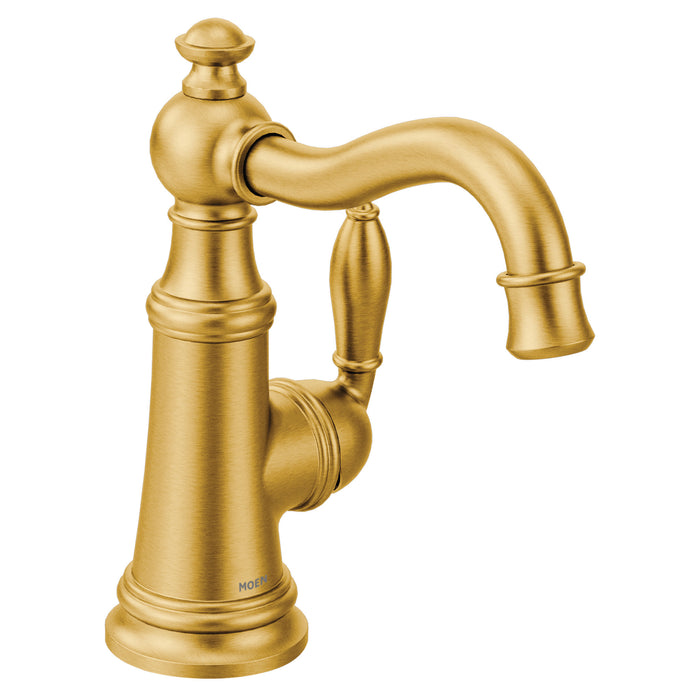 Moen S62101 One-Handle Kitchen Faucet, brushed gold