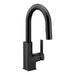 Moen S62308 One-Handle Pulldown Kitchen Faucet, matte black