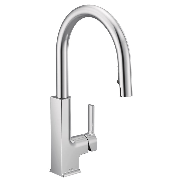 Moen S72308 STo Collection Single Handle Pulldown Spray Kitchen Faucet with Reflex Technology, chrome