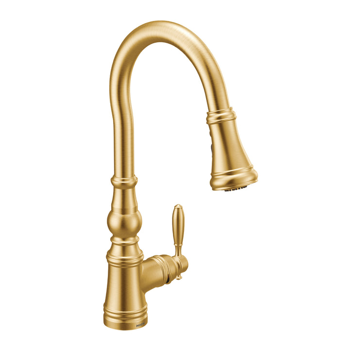 Moen Weymouth S73004 One-Handle Pulldown Kitchen Faucet