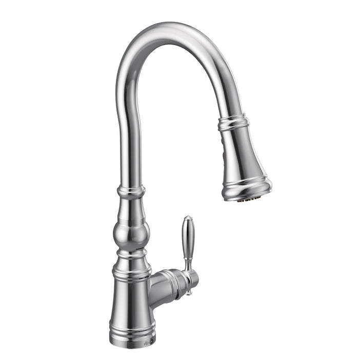 Moen Weymouth S73004 One-Handle Pulldown Kitchen Faucet