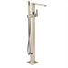 Moen 90 Degree S905 One-Handle Tub Filler Includes Hand Shower, brushed nickel