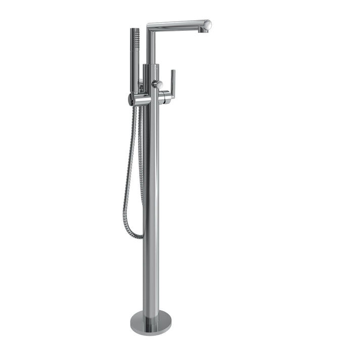 Moen One-Handle Tub Filler Includes Hand Shower, chrome