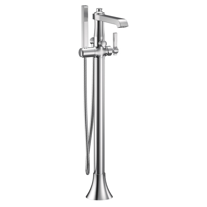 Moen Flara S931 One-Handle Tub Filler Includes Hand Shower, chrome