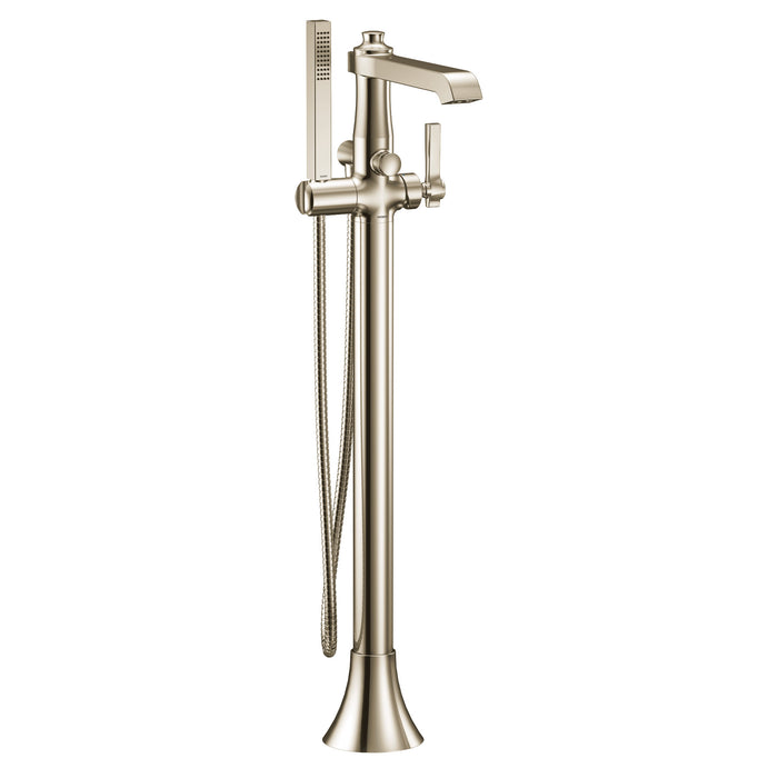 Moen Flara S931 One-Handle Tub Filler Includes Hand Shower, polished nickel