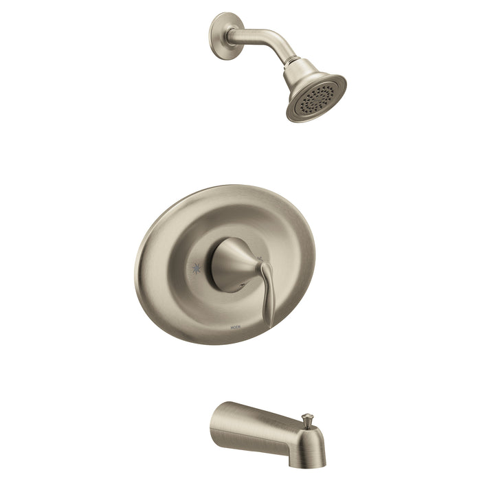 Moen Eva T2137EP Posi-Temp(R) tub/shower, brushed nickel