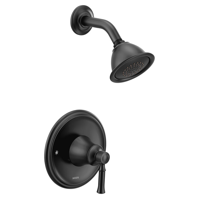 Moen Dartmoor T2182 Posi-Temp(R) shower only, matte black