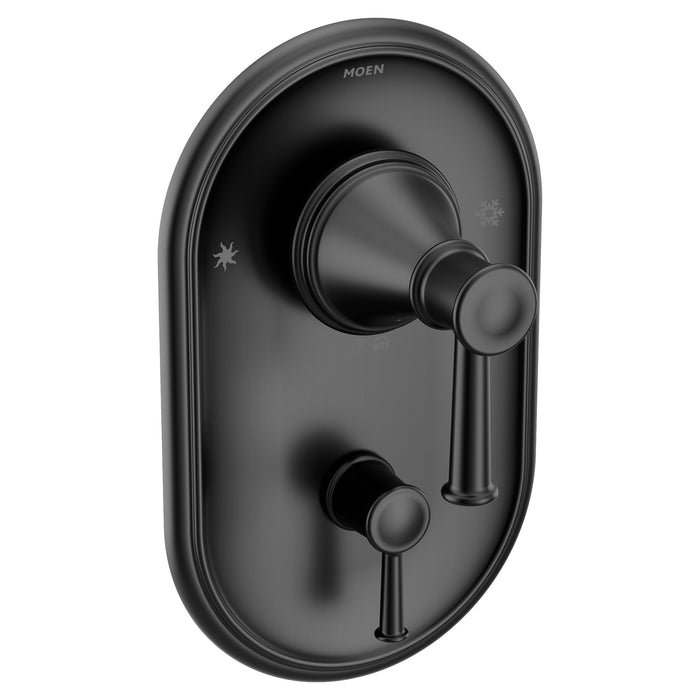 Moen Belfield T2310 Posi-Temp(R) with diverter valve trim, matte black