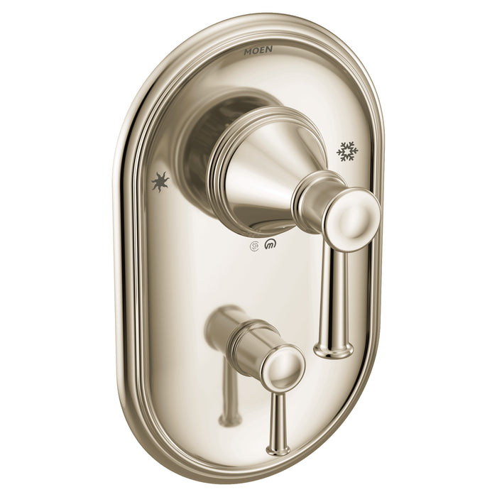 Moen Belfield T2310 Posi-Temp(R) with diverter valve trim, polished nickel