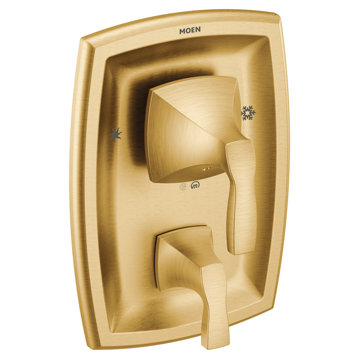 Moen Voss T2690 Posi-Temp(R) with diverter valve trim, brushed gold