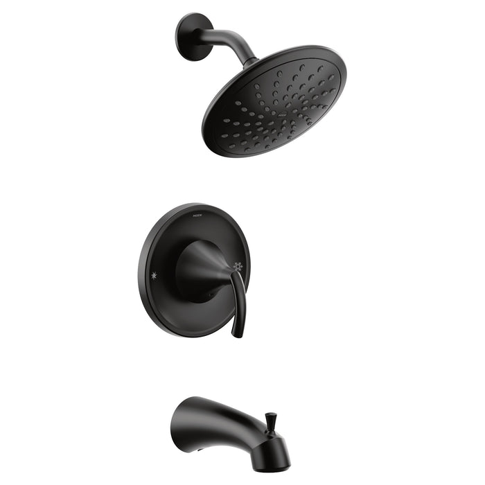 Moen Glyde T2843EP Posi-Temp(R) tub/shower, matte black