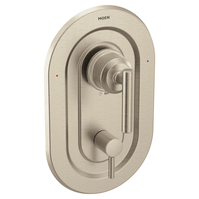 Moen Gibson T2900 Posi-Temp(R) with diverter valve trim, brushed nickel