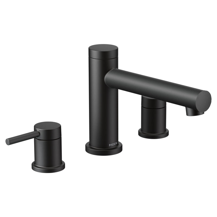 Moen Align T393 Two-Handle Roman Tub Faucet, matte black