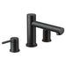Moen Align T393 Two-Handle Roman Tub Faucet, matte black