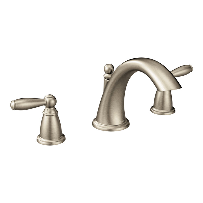 Moen Brantford T4943 Two-Handle Roman Tub Faucet, brushed nickel