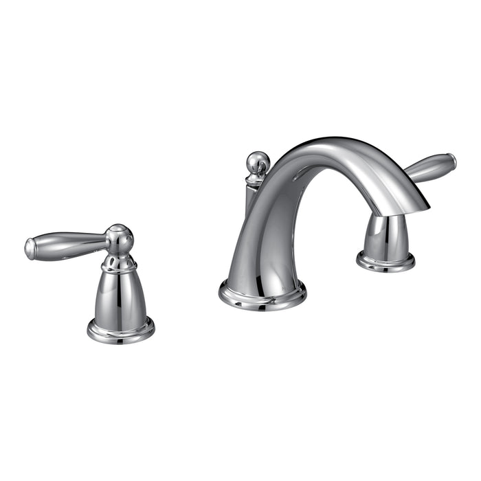 Moen Brantford T4943 Two-Handle Roman Tub Faucet, chrome