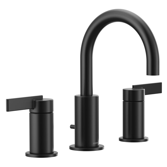 Moen T6222 Two-Handle Bathroom Faucet, matte black