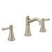Moen Two-Handle Bathroom Faucet, brushed nickel