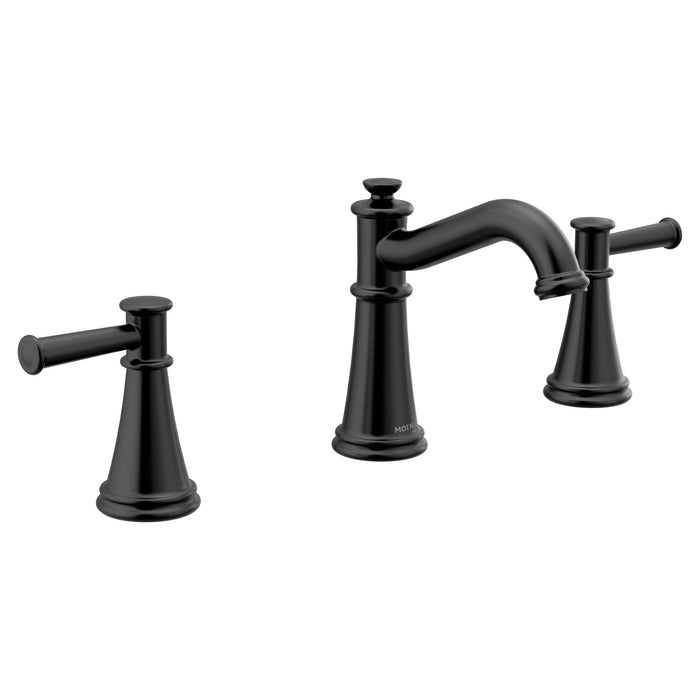 Moen Two-Handle Bathroom Faucet, matte black