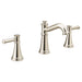 Moen Two-Handle Bathroom Faucet, polished nickel