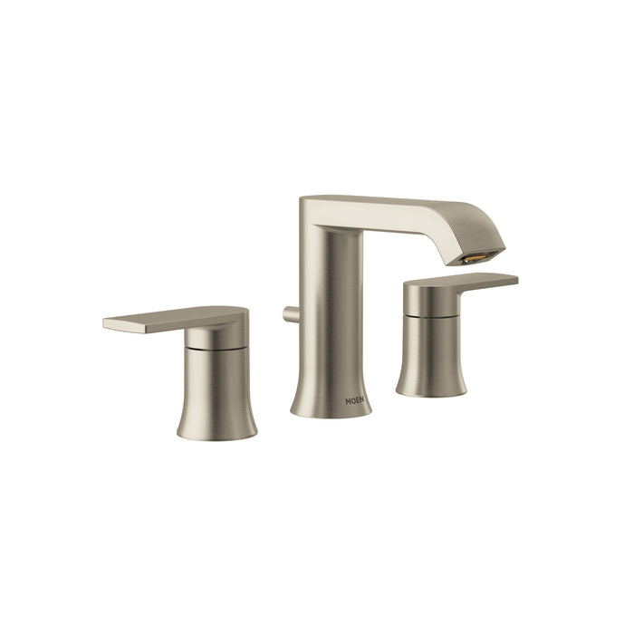 Moen T6708 Two-Handle Bathroom Faucet, brushed nickel